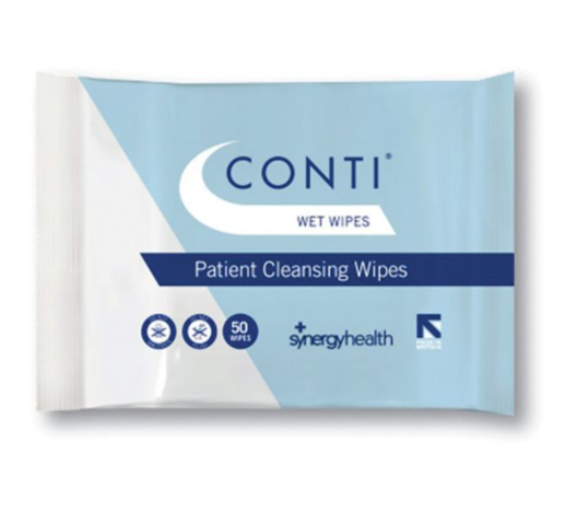 Conti Patient Cleansing Wet Wipes ‑ 50 Wipes